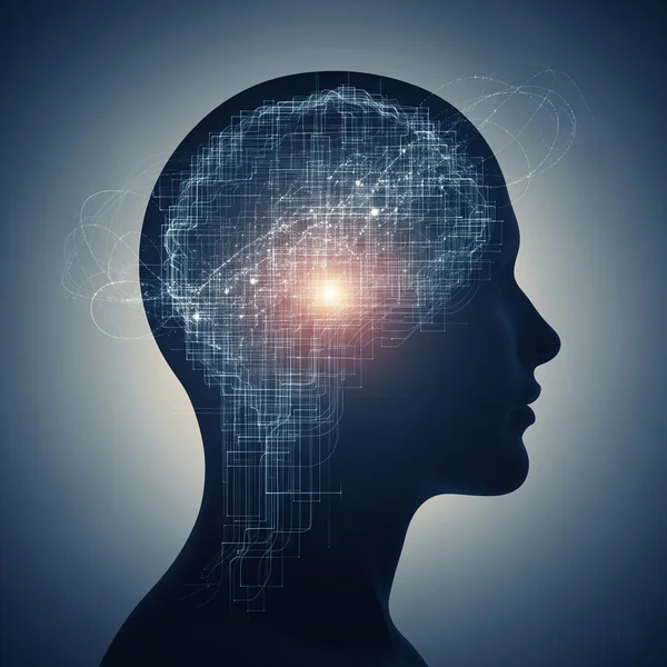 Abstract art of a mind being measured by the MADRS scale.